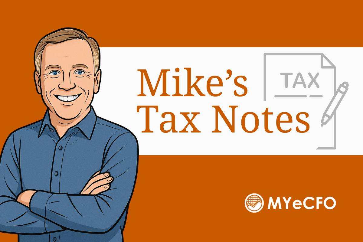 Mike's Tax Notes